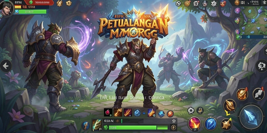 Gameplay seru dari 8768 di dunia MMORPG yang mengagumkan.