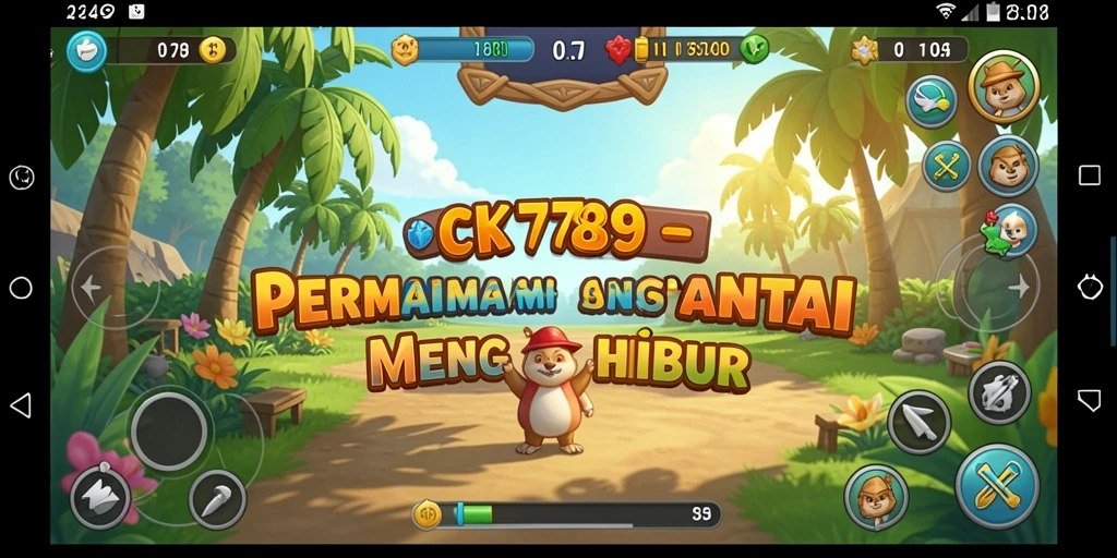 Tampilan gameplay CK789 yang seru dan menghibur.