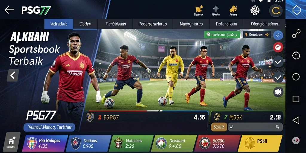 Screenshot utama PSG77 menampilkan pengalaman taruhan yang mendalam dan menarik.