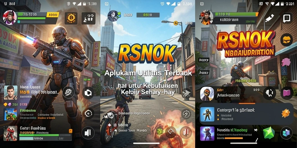 Tampilan antarmuka RSNOK yang intuitif dan informatif.